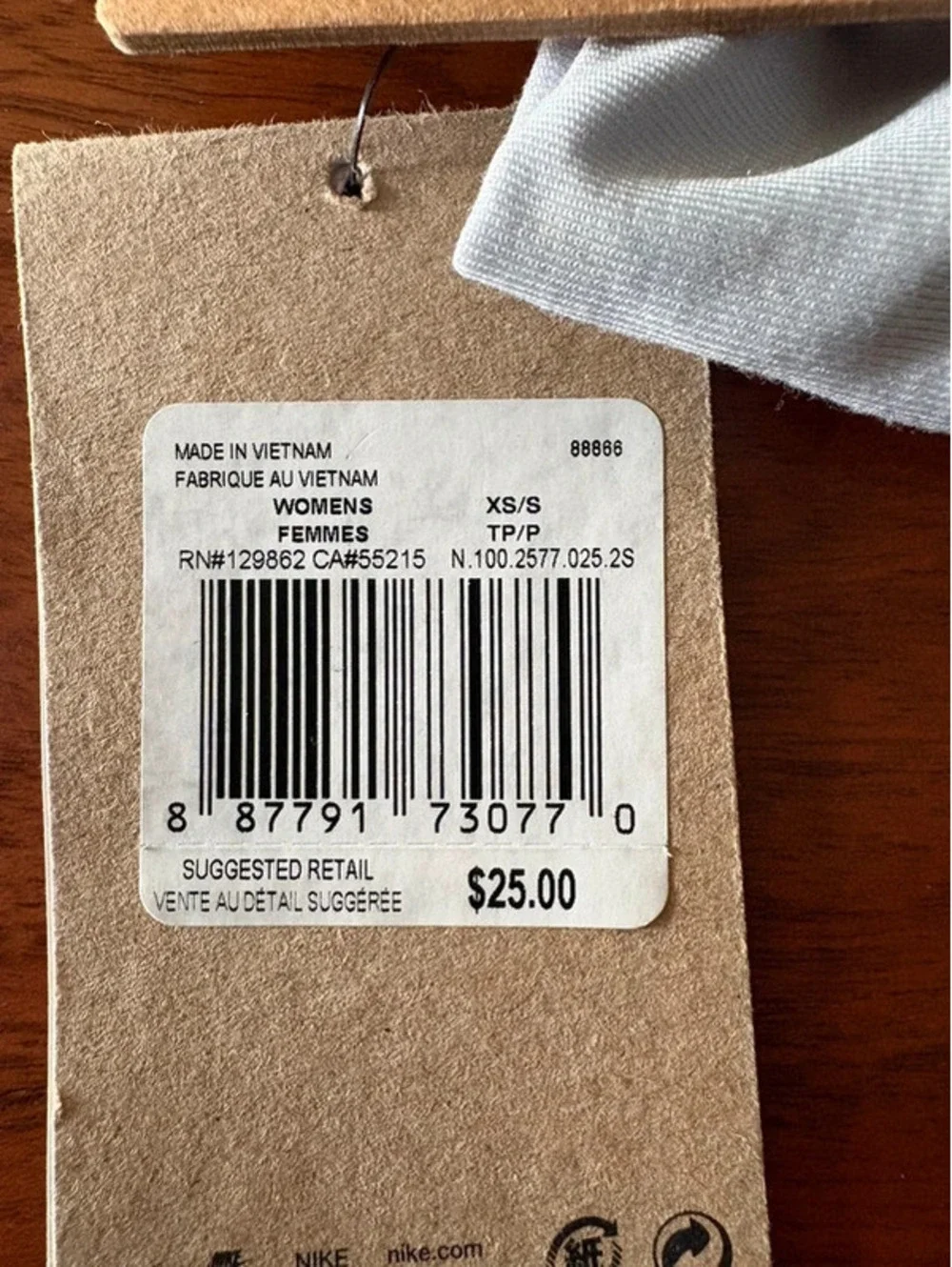 Women’s Nike Running Gloves. XS/S
